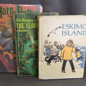 3 Vintage Assorted Hardcover Children's Books