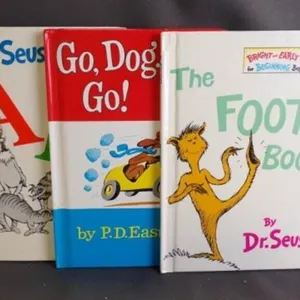 3 Iconic Reader's "Dr. Suess's" Hardcover Books