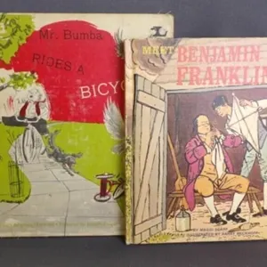 2 Vintage 1966 & 1968 Hardcover Children's Books