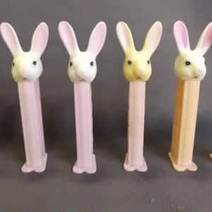 6 Vintage Assorted Character PEZ Candy Dispensers