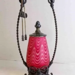Beautiful Antique Victorian Pickle Castor w/Tong