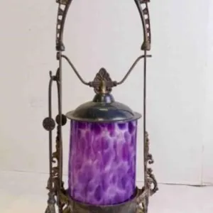 Beautiful Antique Victorian Pickle Castor w/Tong