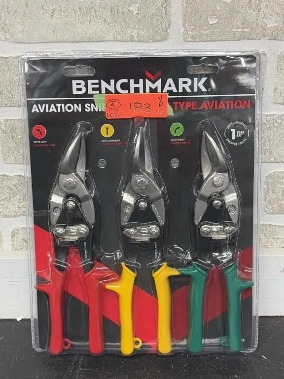 New 3 Pc Snip Set