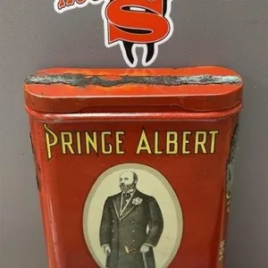 Prince Albert Crimp Cut Tobacco Tin.