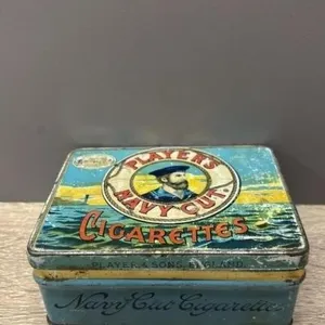 Player�s Navy Cut Cigarette Tin.