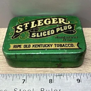 St. Leger Sliced Plug Pipe Old Kentucky Tobacco