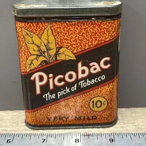 Picobac Very Mild Tobacco Tin.