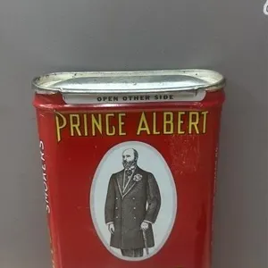 Prince Albert Crimp Cut Tobacco Tin.