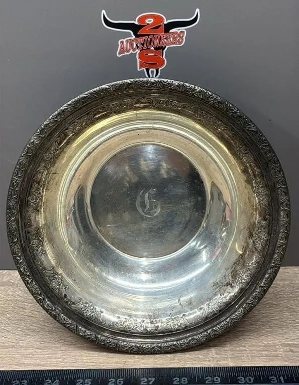 Sterling Silver Serving Bowl (238g). *SC