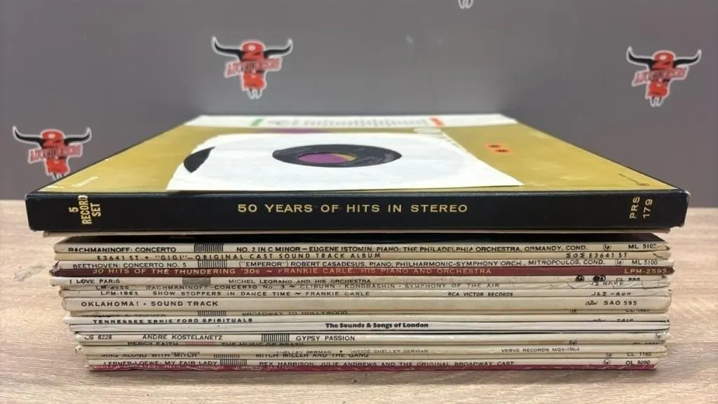 Quantity of Asst. Record Albums