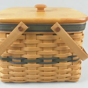 1998 Collector Edition Harbor Basket W/Lid