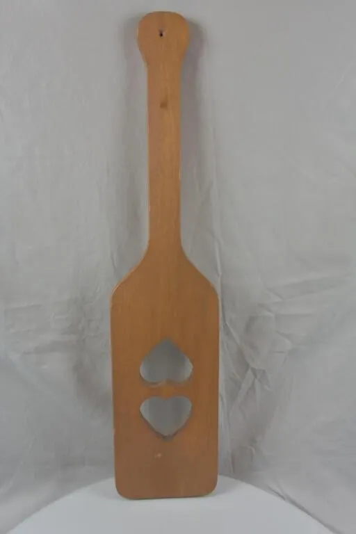 Wooden Paddle by W.C. Mock Family