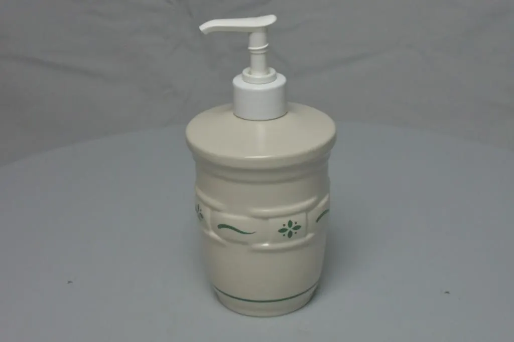 Longaberger Pottery Soap/Lotion Dispenser