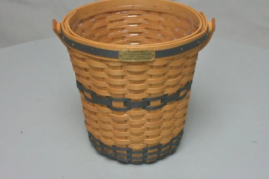 2001 CC J.W. Collection Mini. Bankers Waste Basket