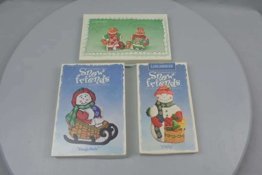 Roger & Ginger and Snow Friends Cookie Molds