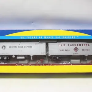 Athearn HO Scale Piggyback Trailer Flat Car Set