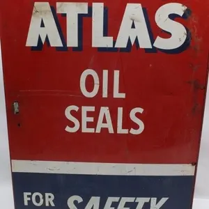 Atlas Oil Seals Rear Wheel Seals Metal Display