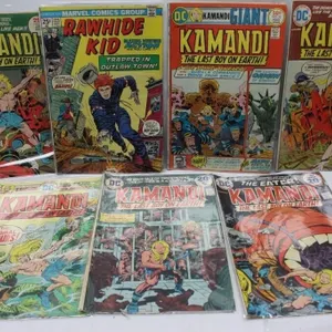 Kamandi & Rawhide Kid Comic Book Lot (7 issues)