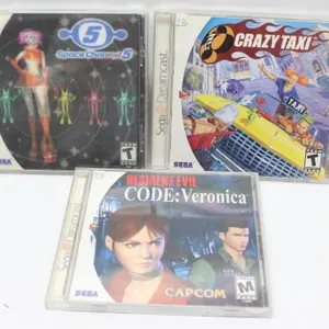 Sega Dreamcast game lot - 6 titles with cases