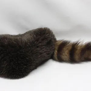 Handmade Davy Crockett Raccoon Skin Cap with