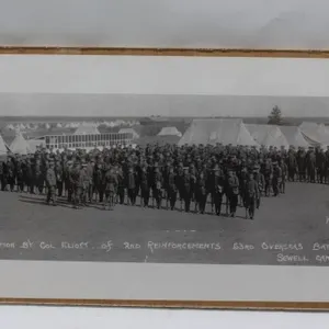 53rd Overseas Battalion Inspection Photo, Sewell