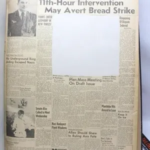 Bound Winnipeg Tribune Newspaper Volume 1944-45