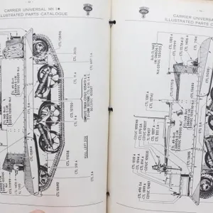 WWII Ford Carrier Universal Mk I Parts Catalogue