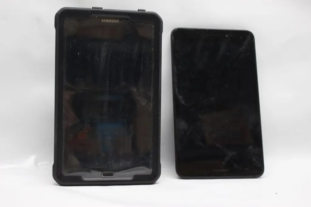 Samsung and ZTE Tablets with Case