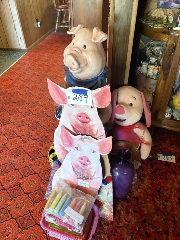 Welcome Pig & Pig D�cor