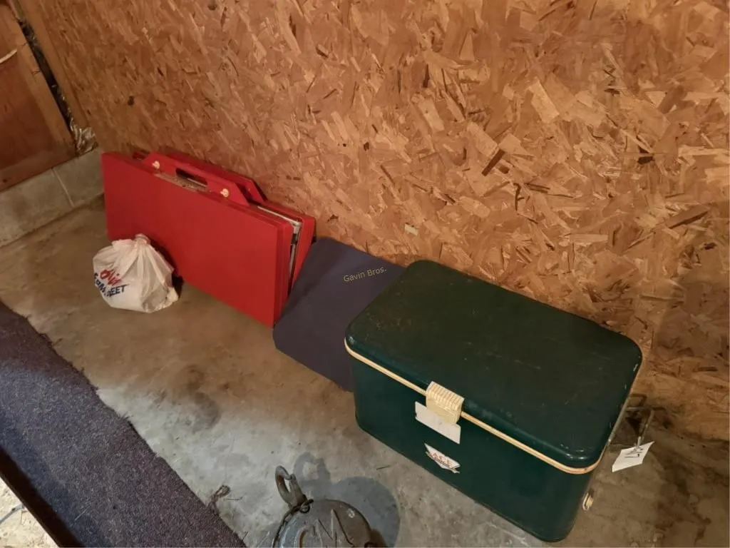 Cooler, Camping Table