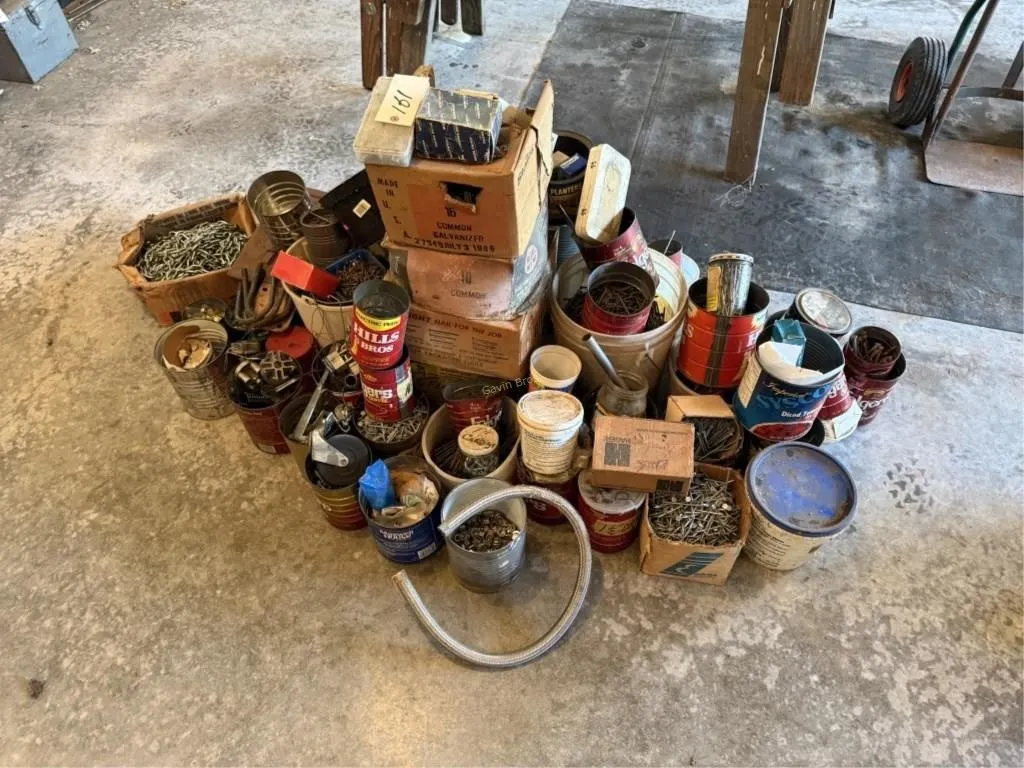 Large Lot of Hardware & Supplies
