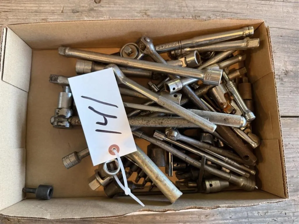Ratchets, Extensions, Torque Bits
