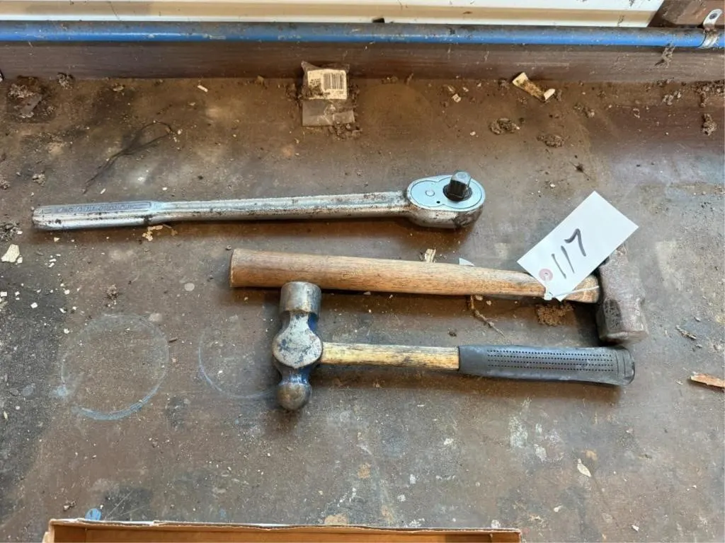 Large Ratchet & Hammers