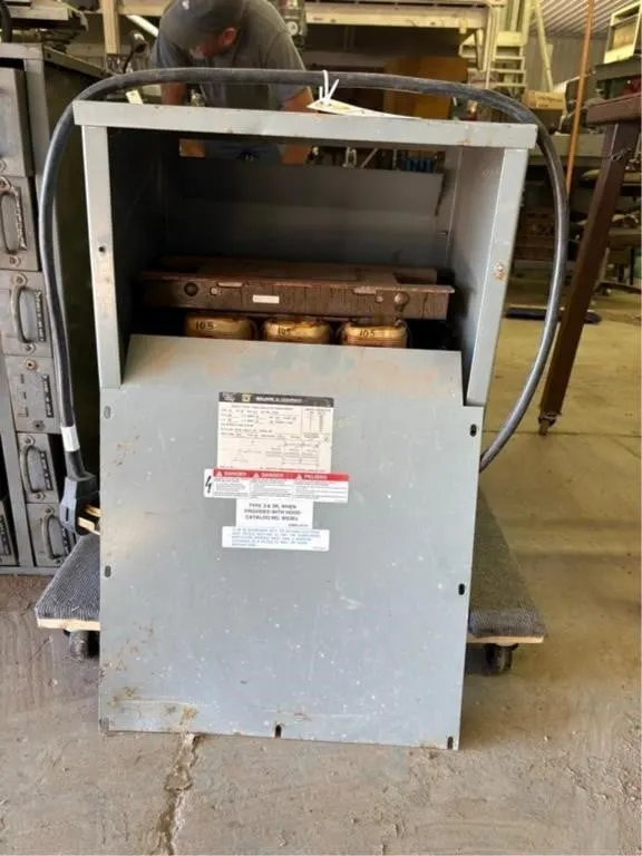 Square D Company 3 Phase Transformer