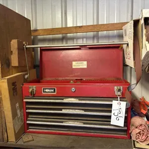 Homak Toolbox & contents surrounding