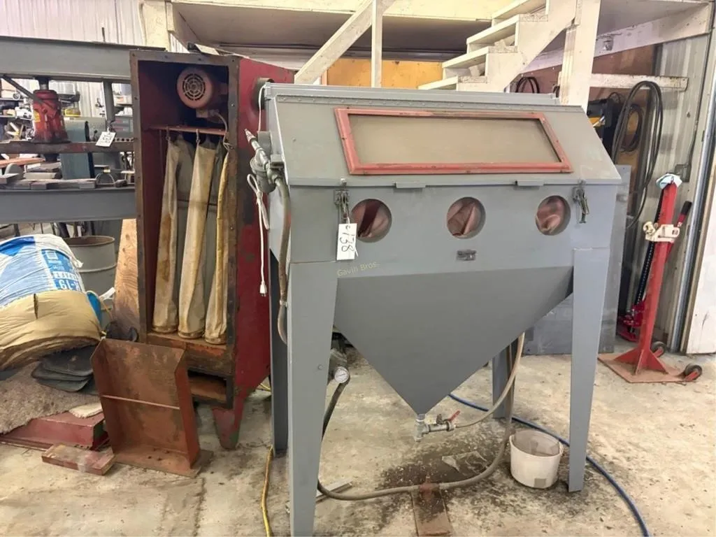 The Barbee Sand Blasting Cabinet