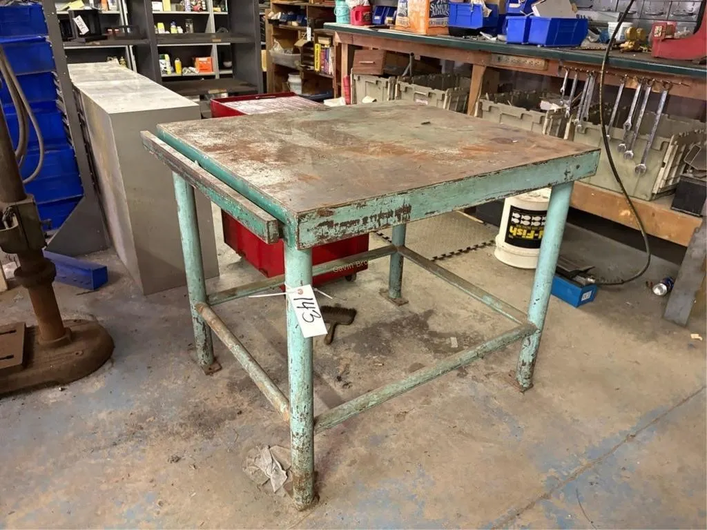 Metal Work Table