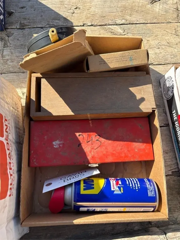 WD-40, Pressure Gauges etc