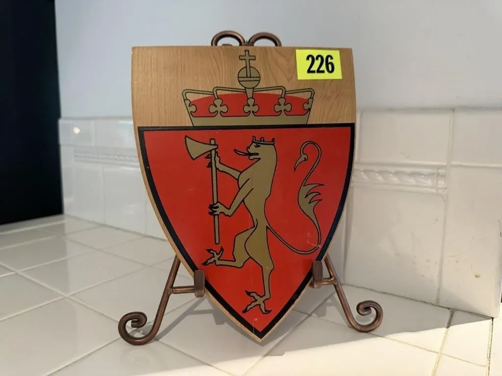 Coat of Arms, easel