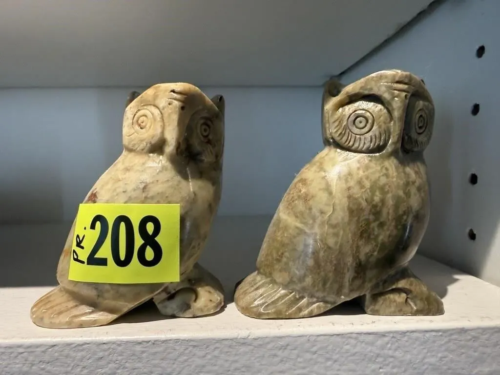 Stone owls (2)