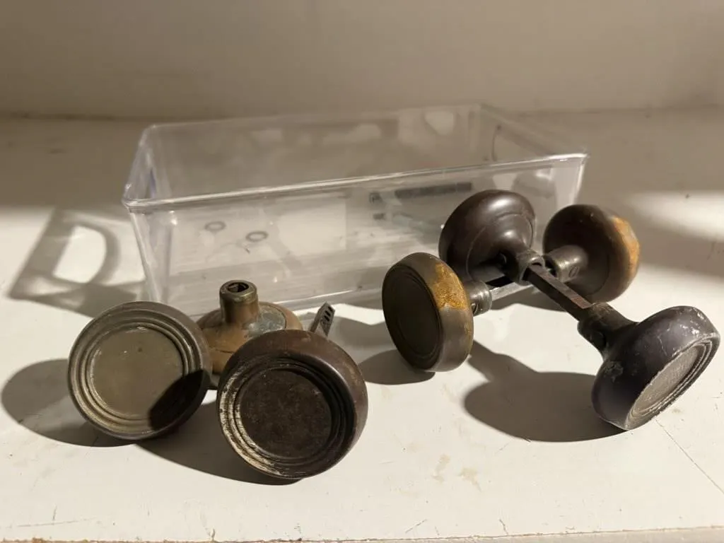 Vintage doorknobs