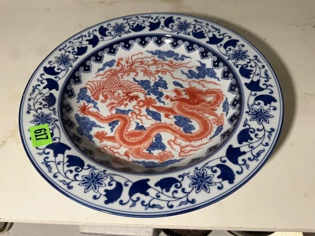 Round Asian platter