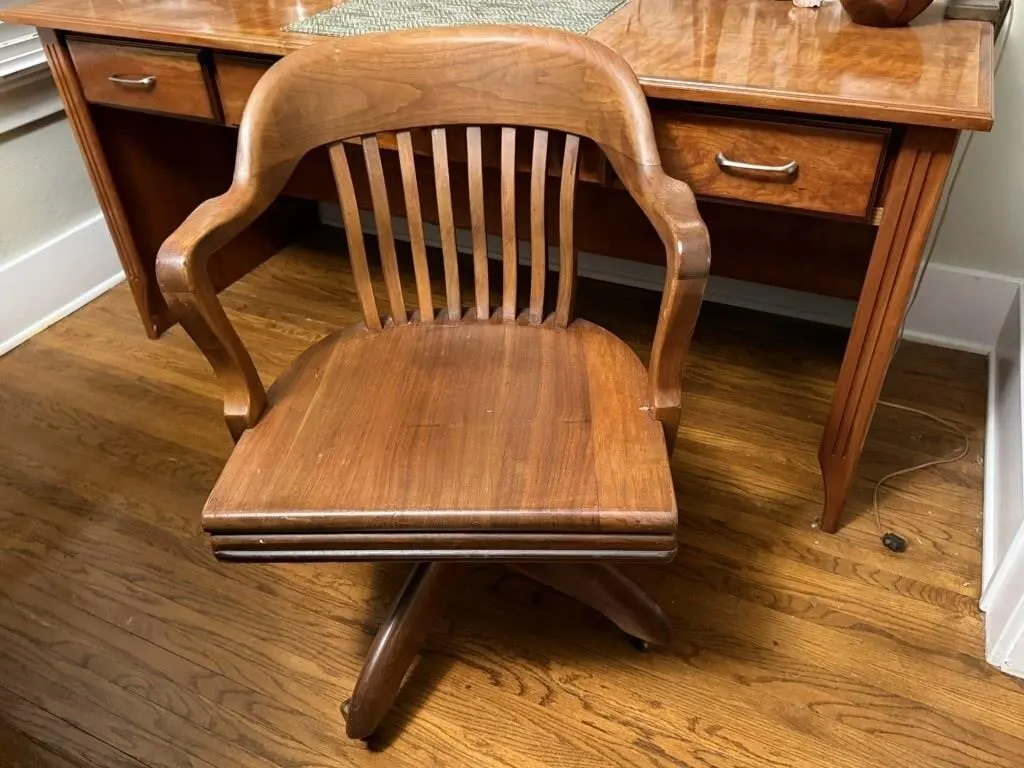 Smith Brothers antique lawyer's chair
