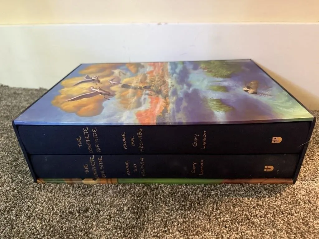 Complete Far Side boxed comic book set