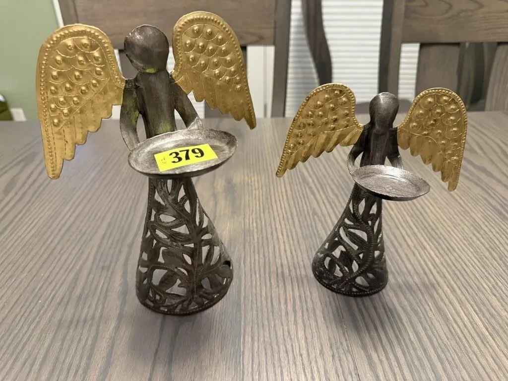 Haiti angel tealight holders (2)
