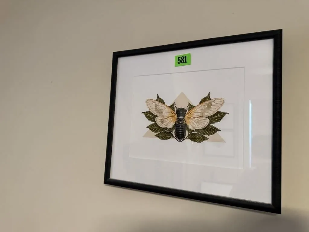 Moth artwork