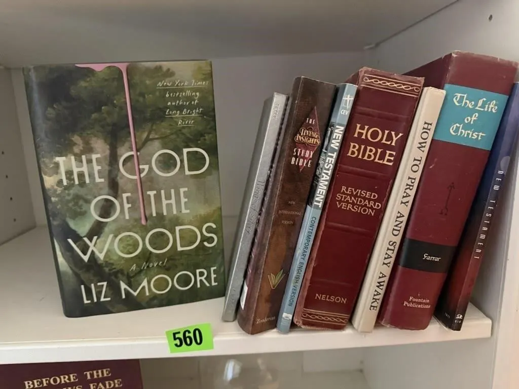 Holy Bibles, religious books