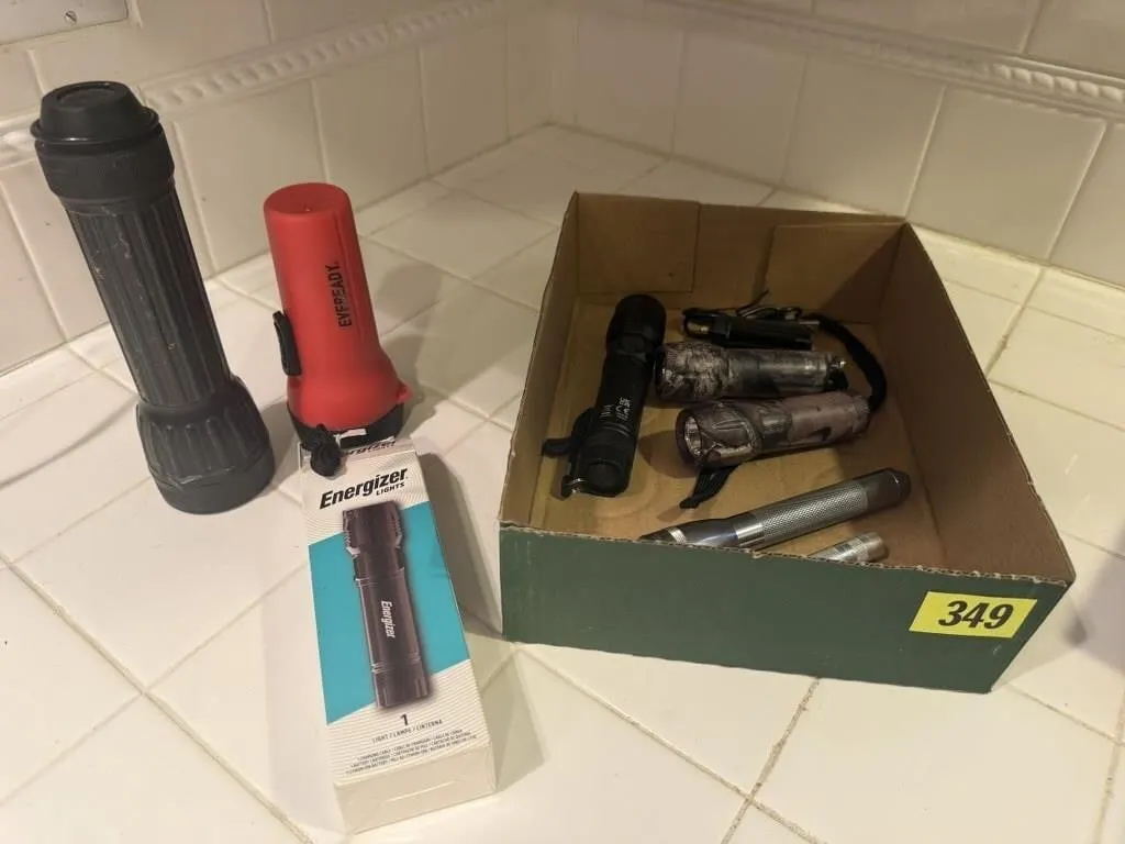 Box of flashlights