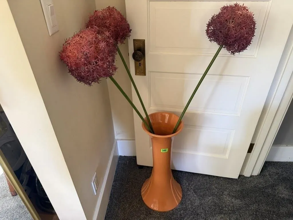 Floor floral vase