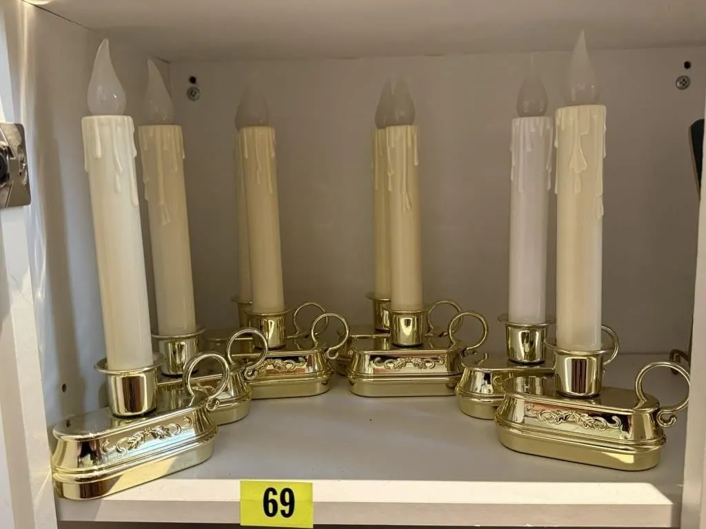 Battery operated candlesticks